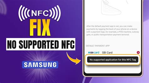 my phone keeps saying no supported nfc tag|why nfc card cannot scan.